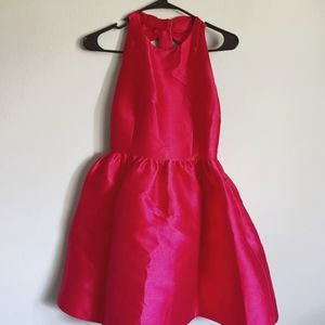 Kate Spade New York Luxe Bow Back Mini Dress